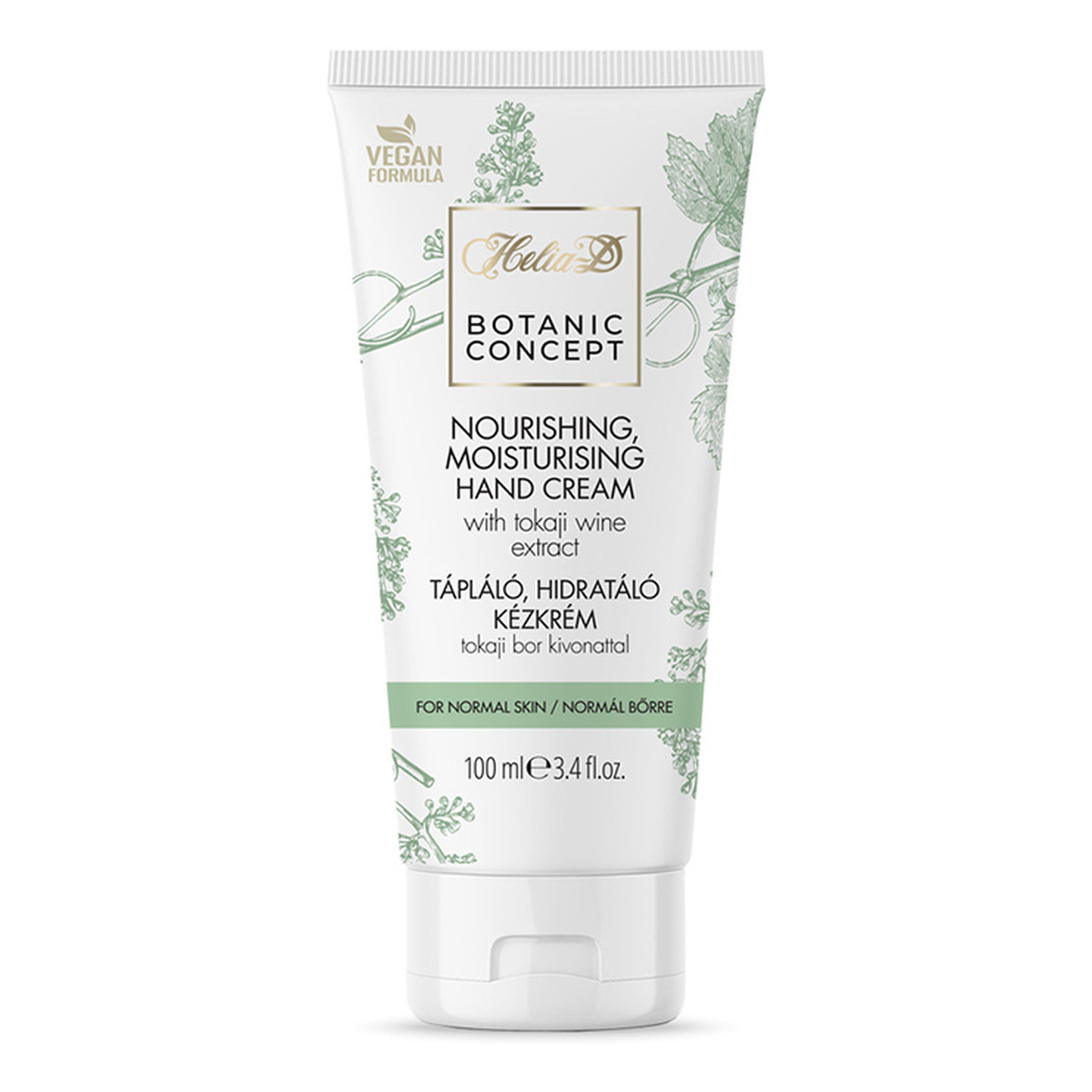 Helia-D Botanic Concept Hand Cream nawilżający Krem do rąk 100ml