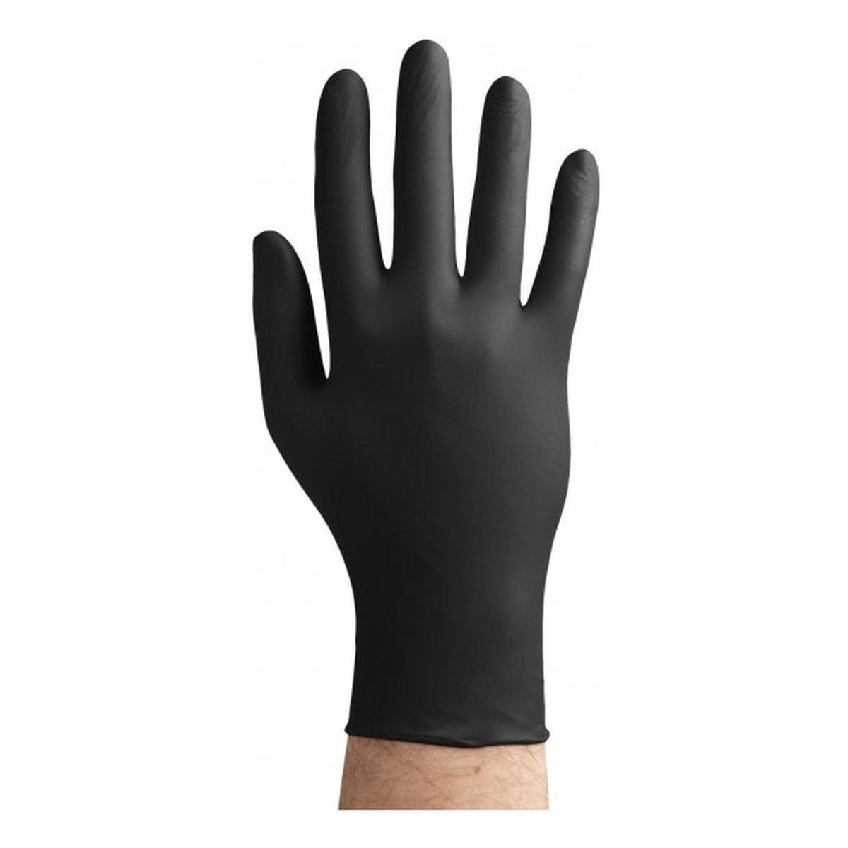 Zarys EasyCare Nitrile Rękawice diagnostyczne nitrylowe bezpudrowe niesterylne czarne XL 100szt.