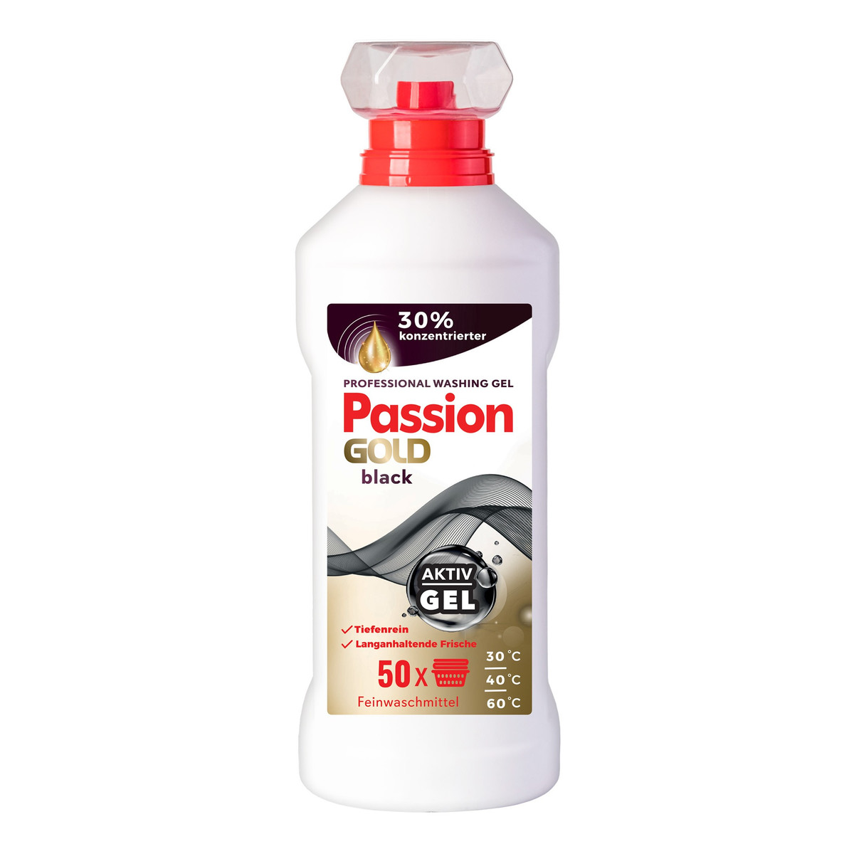Passion Gold Professional Żel do prania ubrań czarnych i ciemnych 2000ml
