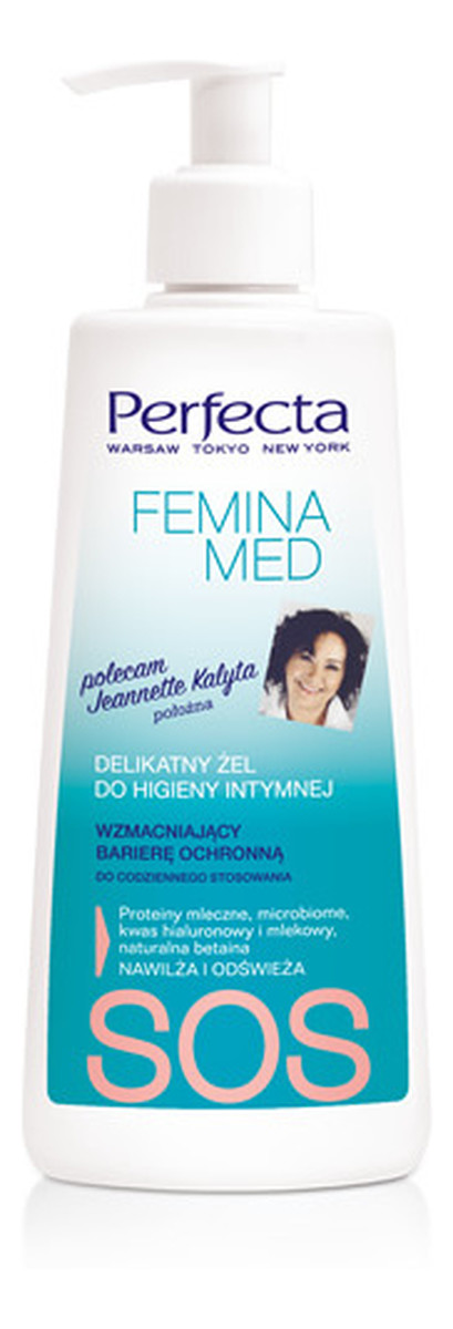 SOS Delikatny Żel wzmacniający barierę ochronną do higieny intymnej