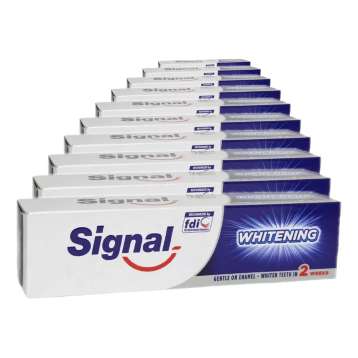 Signal Whitening Pasta do zębów 10x100ml