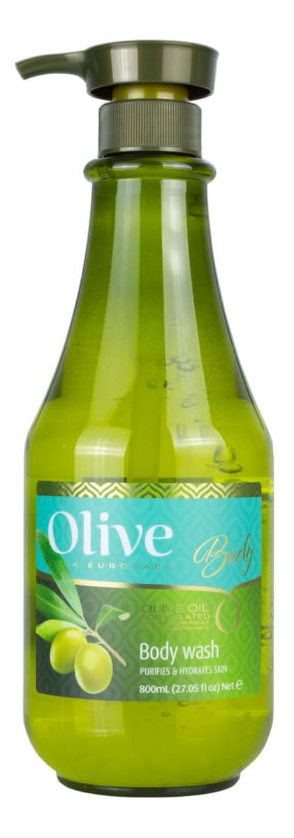 Olive body wash płyn do kąpieli z organiczną oliwą z oliwek