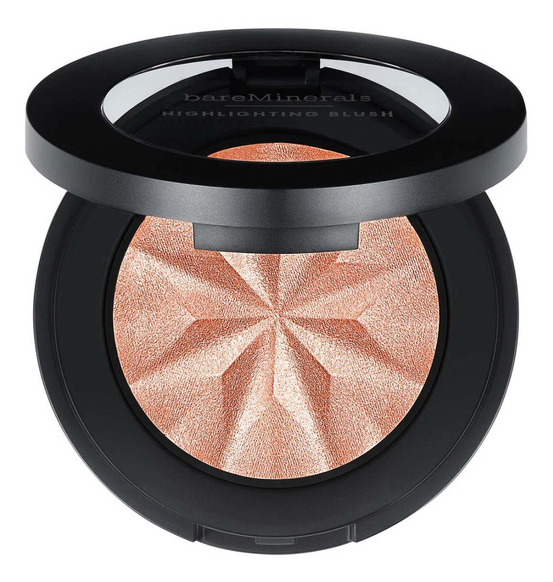 Gen nude highlighting blush rozświetlający róż do policzków peach glow