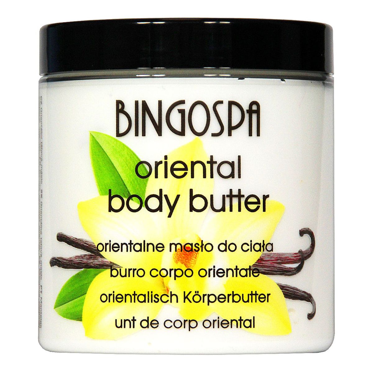 BINGOSPA Orientalne masło do ciała o zapachu wanilii 250g