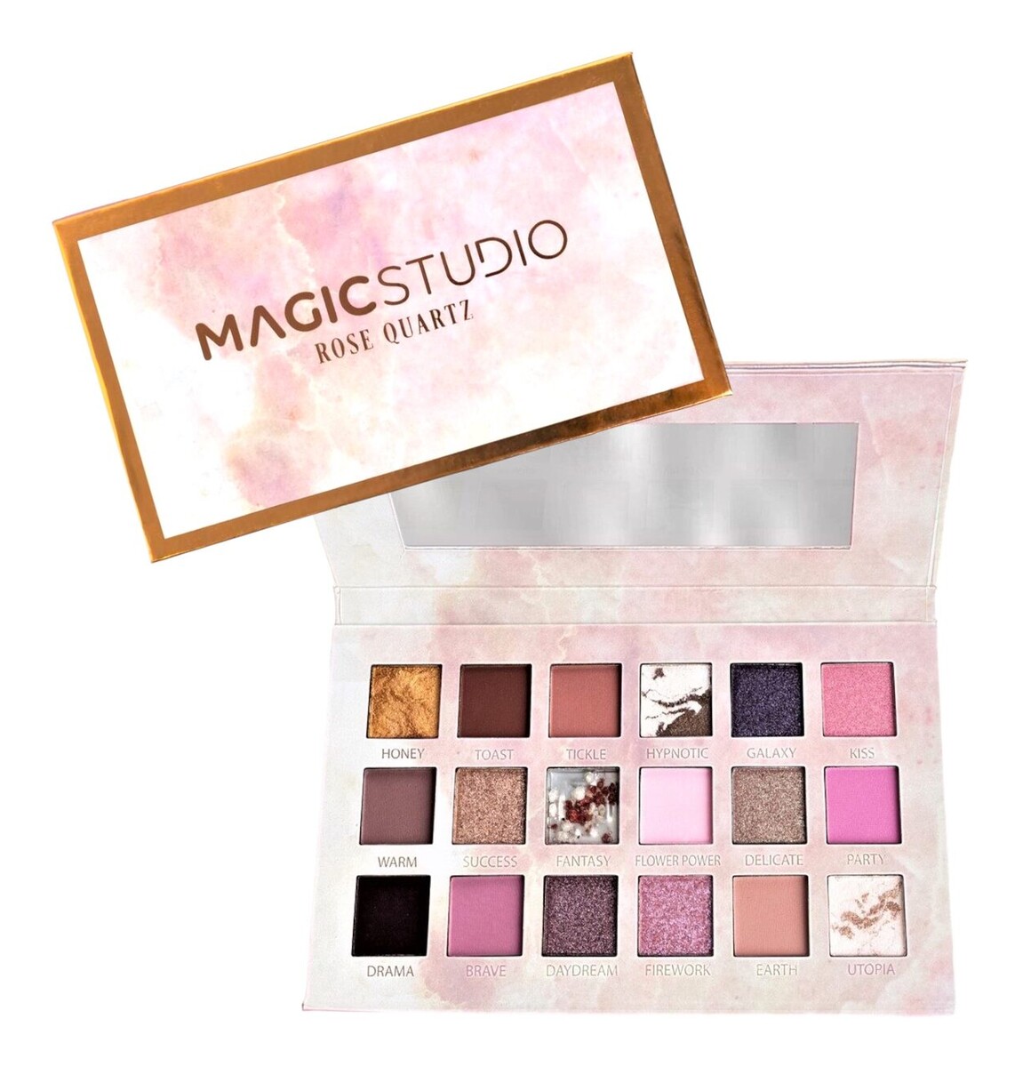 Paleta 18 cieni ROSE QUARTZ