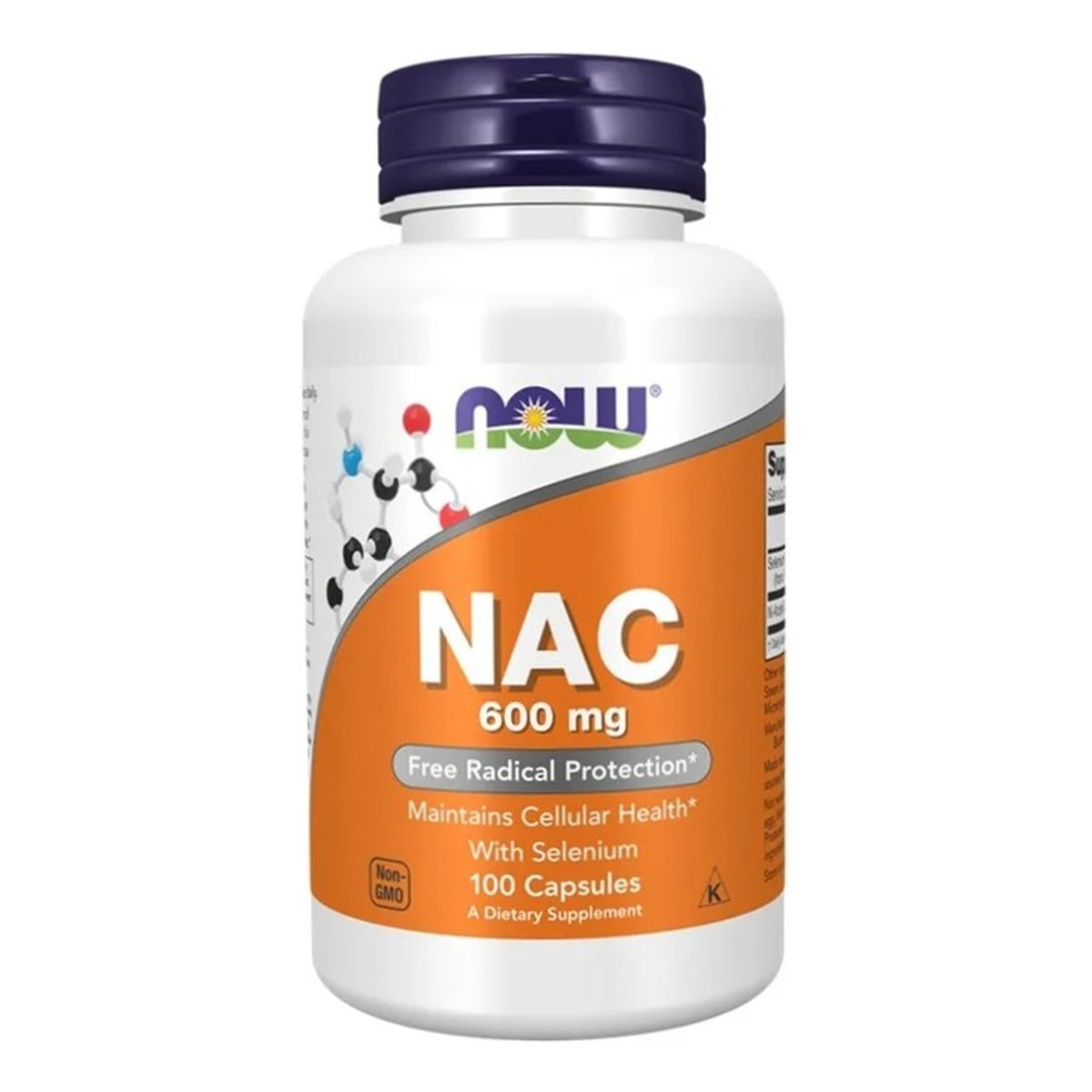 Now Foods Nac 600mg suplement diety 100 kapsułek