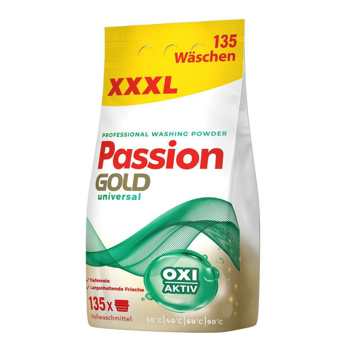 Passion Gold Proszek do prania uniwersalny 135 prań 8.1kg