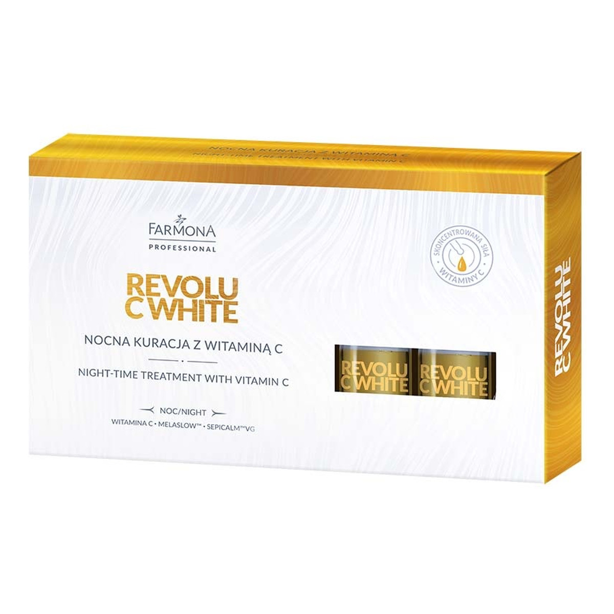 Farmona Professional Revolu c white nocna kuracja z witaminą c 5x 5ml