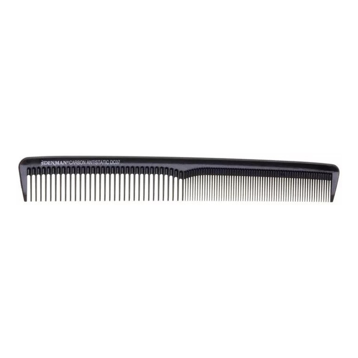 Denman Dc07 carbon small setting comb grzebień do włosów black