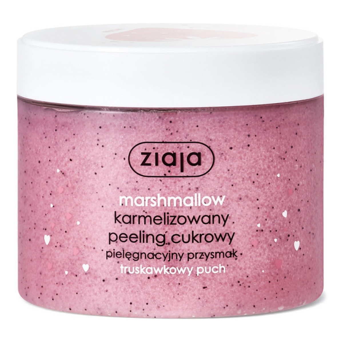 Ziaja Marshmallow Karmelizowany Peeling Cukrowy Truskawkowy Puch 300ml
