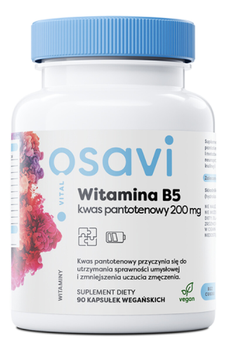 Witamina B5 Kwas Pantotenowy suplement diety