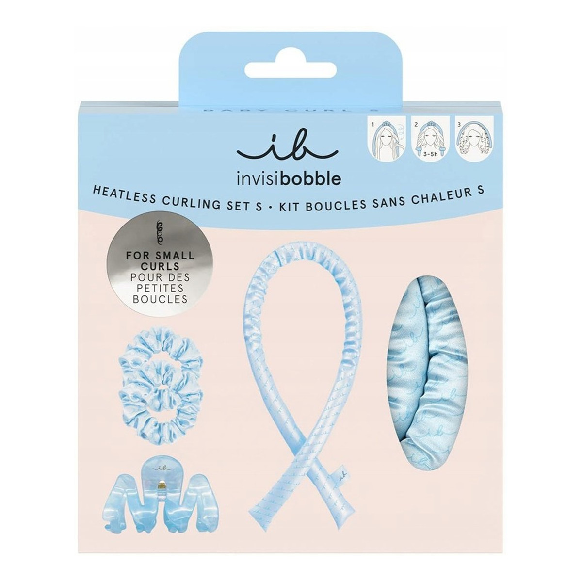 Invisibobble Heatless Curling Set zestaw do kręcenia włosów bez użycia ciepła Baby Curl S 4szt.