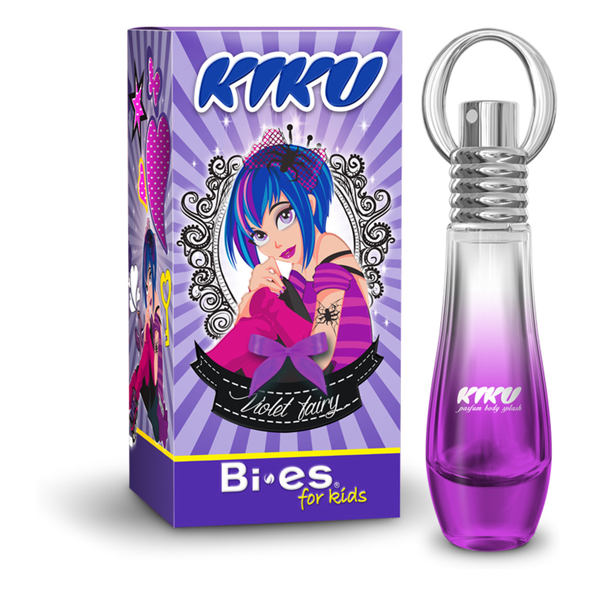 Kiku Violet Fairy Mgiełka Do Ciała Dla Dzieci 15ml
