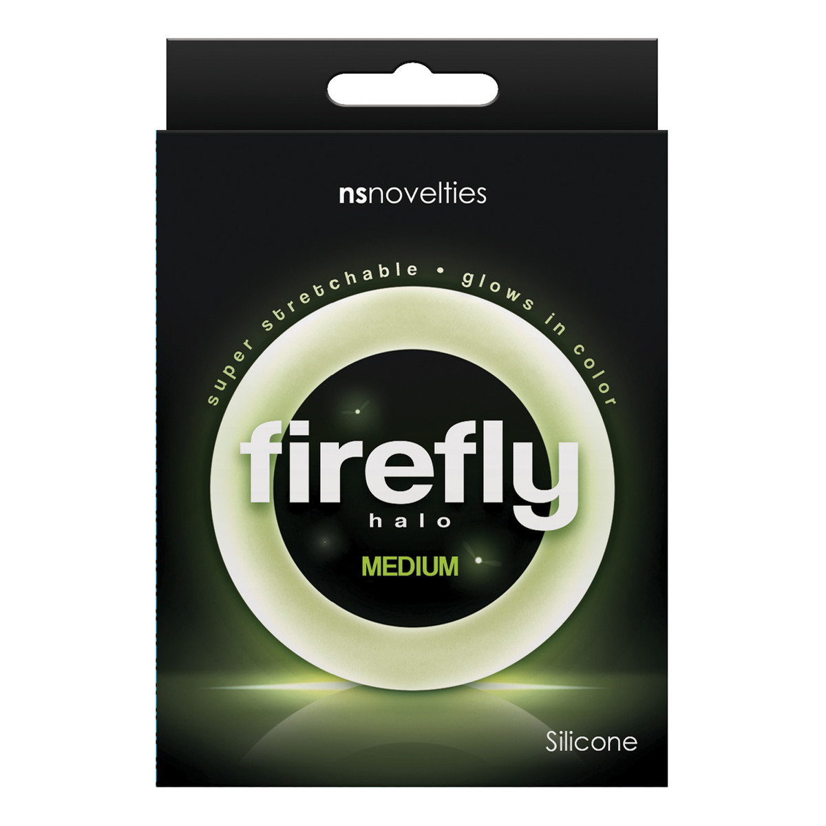 Nsnovelties Firefly Halo Pierścień erekcyjny Medium Clear