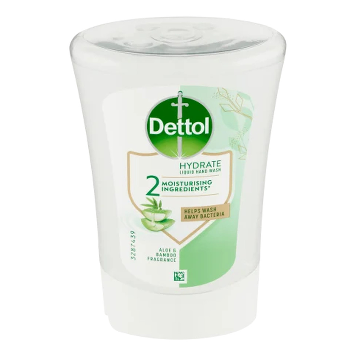 Dettol Antybakteryjne Mydło w płynie wkład do bezdotykowego aplikatora aloes i witamina e 250ml