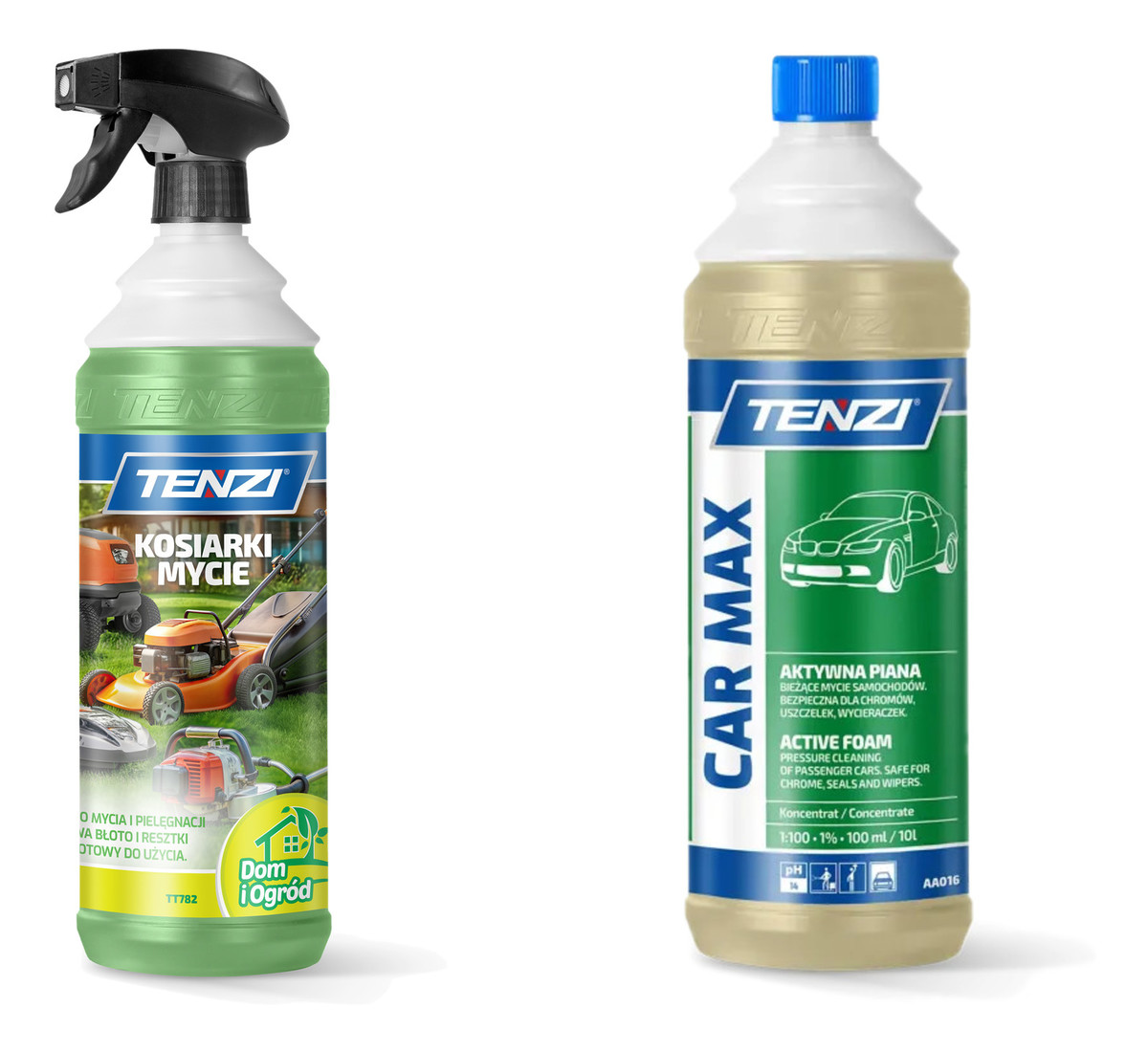 Środek do mycia kosiarek i sprzętu ogrodowego + Car Max Piana 2x1L
