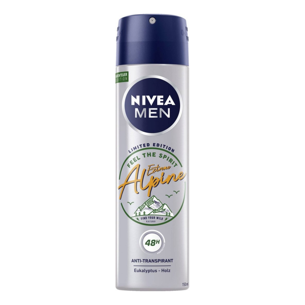 Nivea Men Extreme Alpine Antyperspirant Spray 150ml