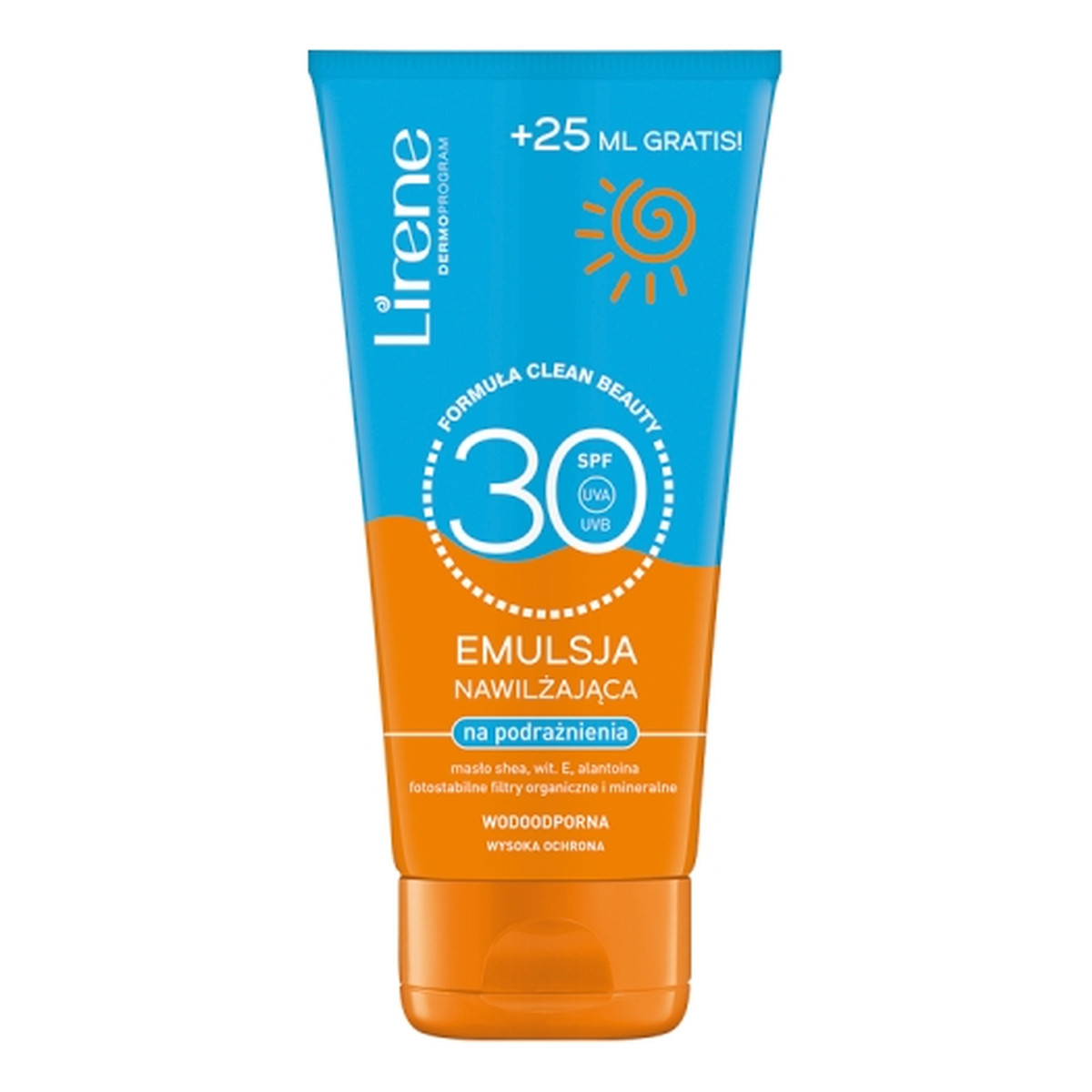 Lirene Sun Emulsja nawilżająca na podrażnienia SPF 30 175ml