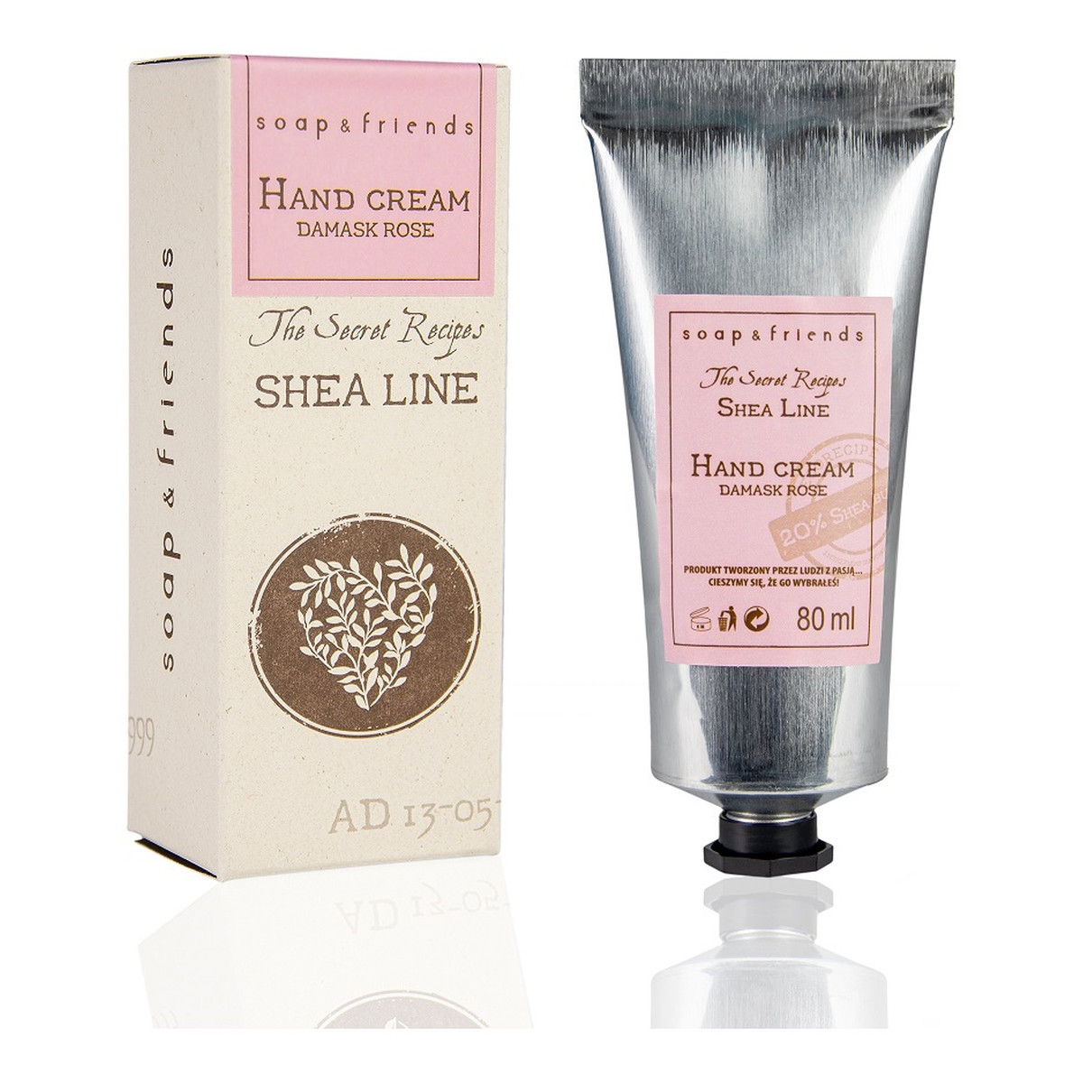 The Secret Soap Store Shea Line Krem do rąk róża 80ml