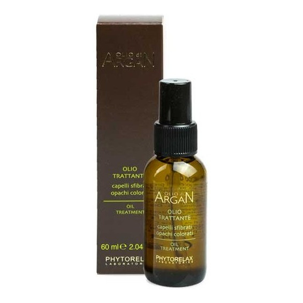 Phytorelax Olio Di Argan Oil Treatment Odżywczy olej arganowy do włosów zniszczonych i farbowanych 60ml