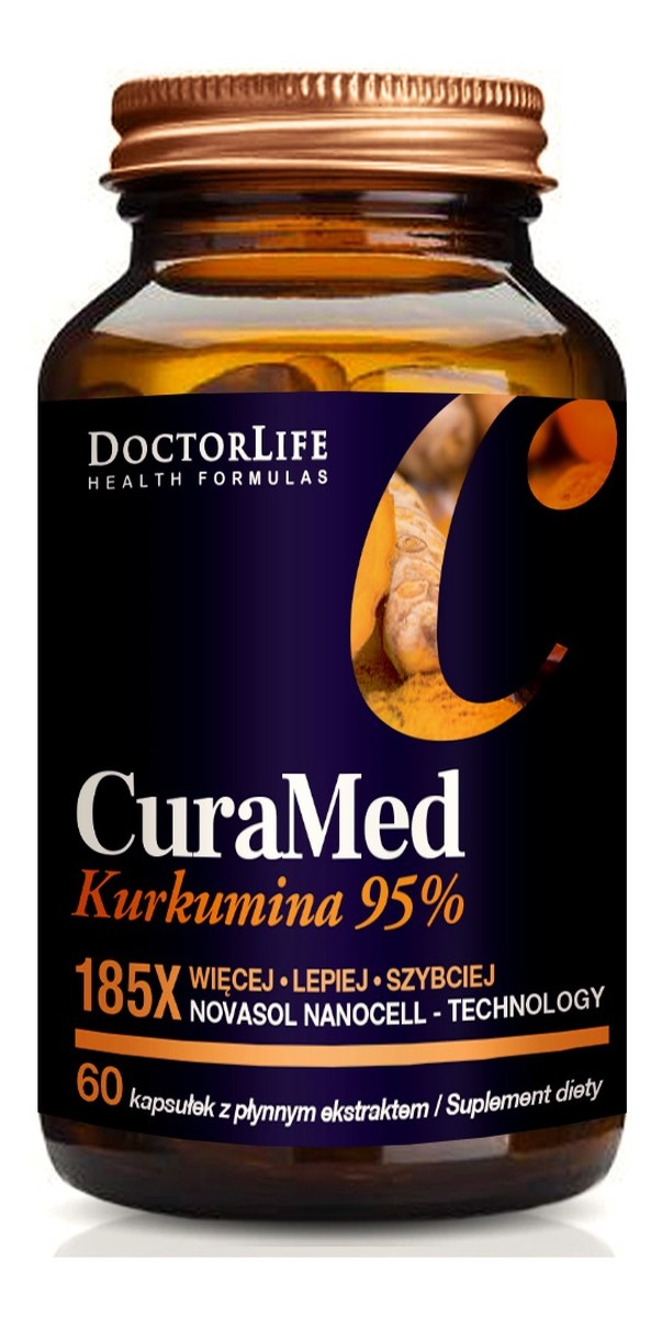 CuraMed NanoCell kurkumina micelizowana suplement diety 60 Kapsułek
