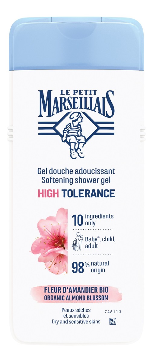 Żel pod prysznic High Tolerance - Bio Organic Almond Blossom