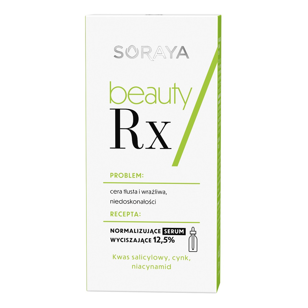 Soraya Beauty rx normalizujące serum wyciszające 30ml
