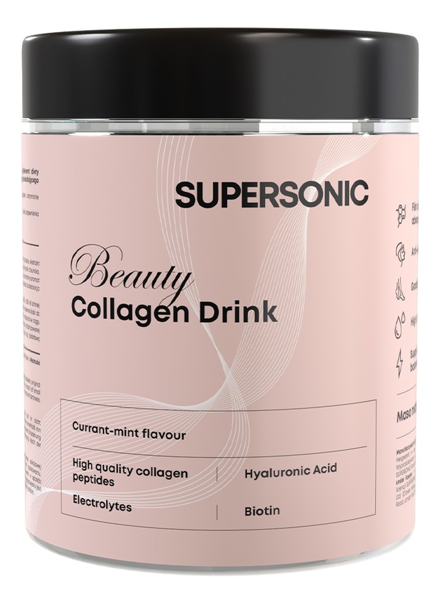 Beauty collagen drink kolagen w proszku porzeczka-mięta suplement diety