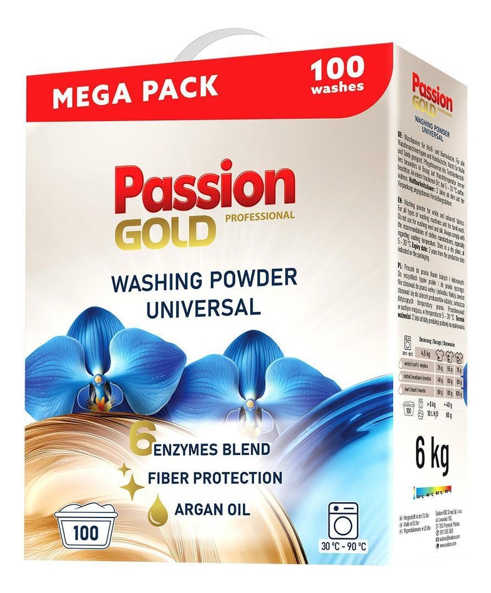 Proszek do prania uniwersalny 100 prań 6 kg
