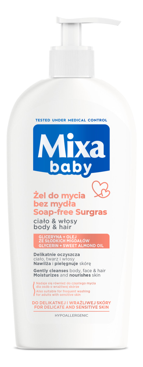 Łagodny Szampon i Płyn Do Kąpieli 2w1