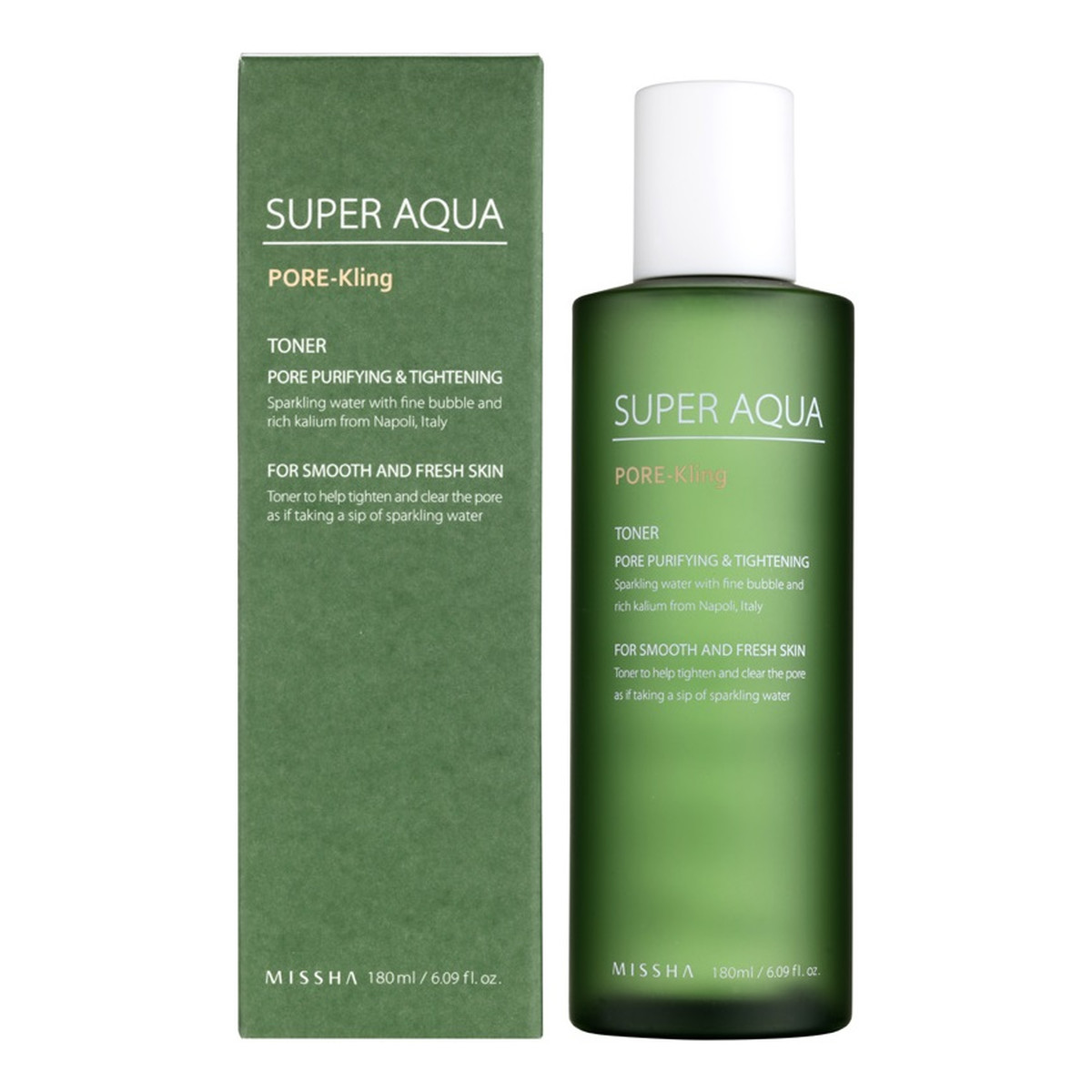 Missha Super Aqua Pore Kling Toner Tonik oczyszczający 180ml