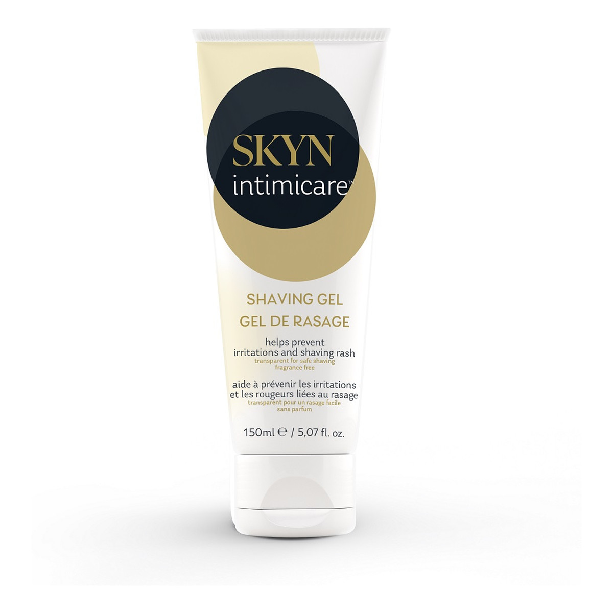 Unimil Skyn Intimicare Shaving Gel delikatny Żel do golenia 150ml
