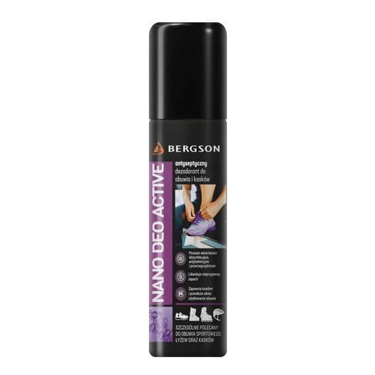 Bergson Nano Deo Active Antyspetyczny Dezodorant Do Obuwia 75ml