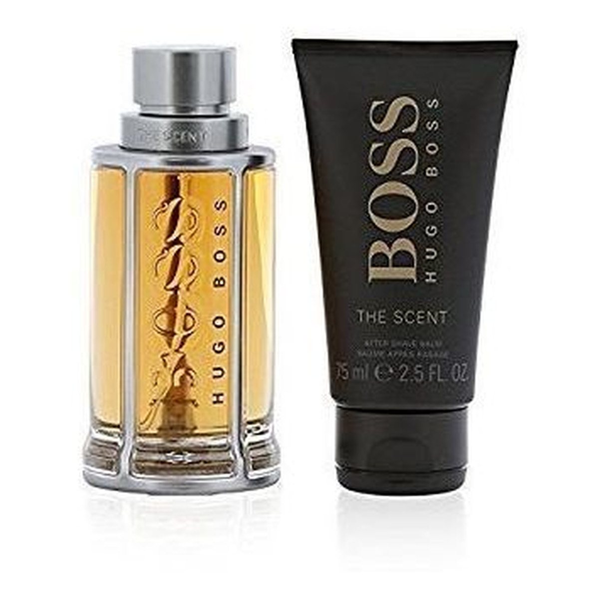 Hugo Boss The Scent For Man Zestaw kosmetyków (woda toaletowa 100ml + Balsam po goleniu 75ml)
