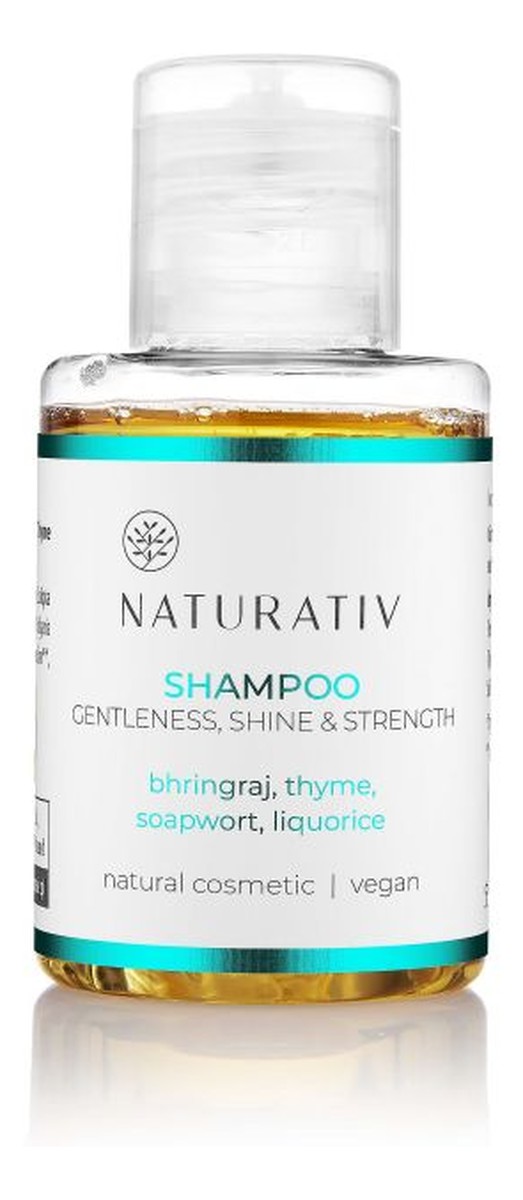 Shampoo gentleness shine & strength mini szampon łagodność blask & wzmocnienie