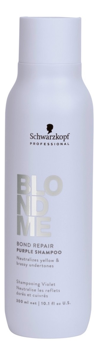 Blondme bond repair purple shampoo fioletowy szampon neutralizujący