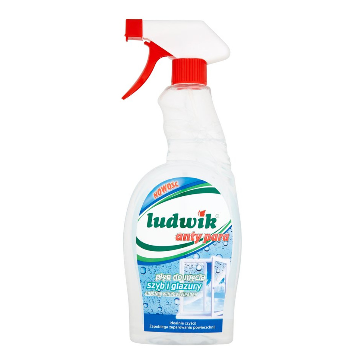 Ludwik anty para Płyn do mycia szyb i glazury 750ml