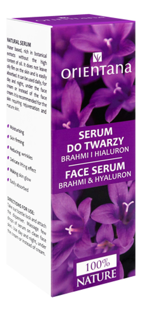 BIO SERUM do twarzy BRAHMI & HIALURON