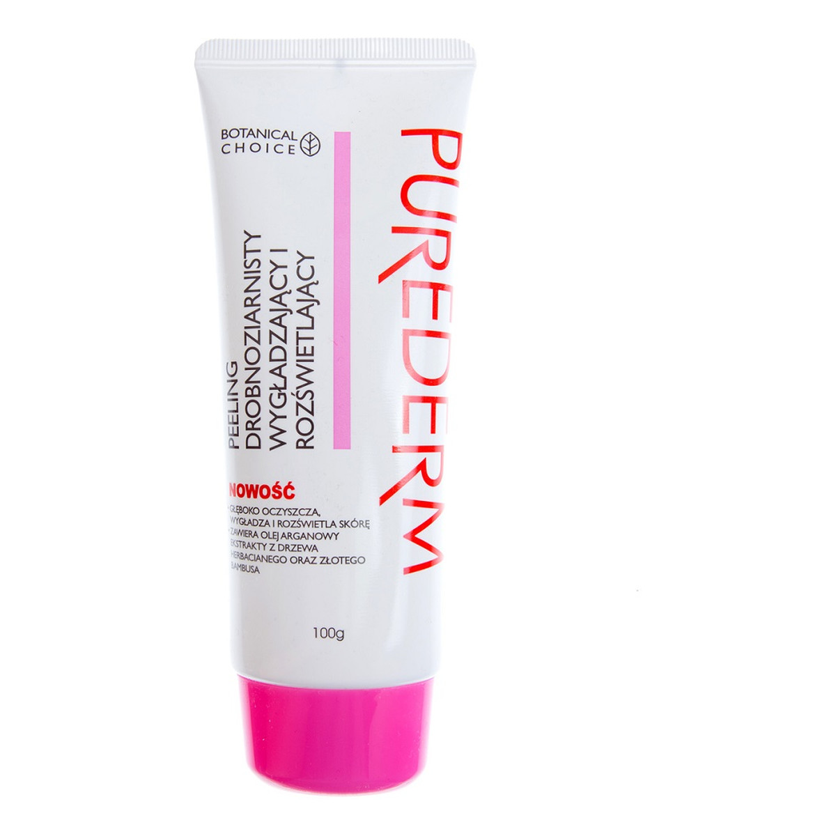 Purederm Wygładzający I Rozświetlający Peeling Drobnoziarnisty Do Twarzy 100g