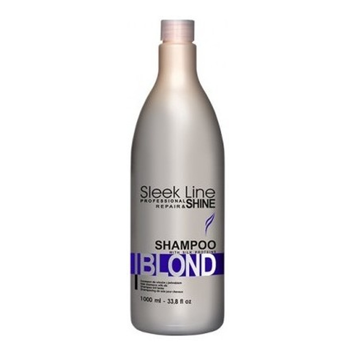 Stapiz Sleek Line Blond Shampoo Szampon do włosów blond zapewniający platynowy odcień 1000ml