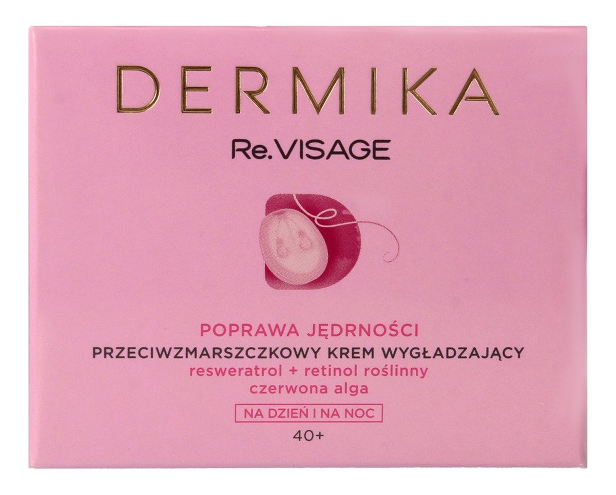 40+ Przeciwzmarszczkowy Krem wygładzający na dzień i noc