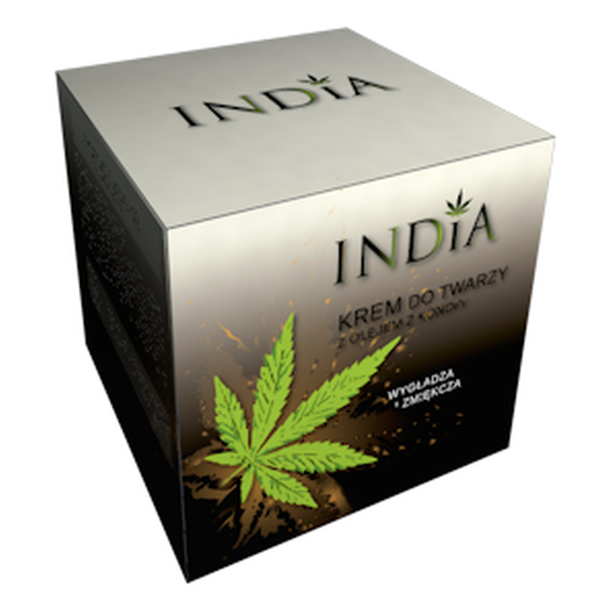 India Cannabis Oil Krem Do Twarzy z Olejem z Konopi 50ml