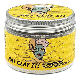 Just Clay It! Żółta Glinka do twarzy odmładzająca