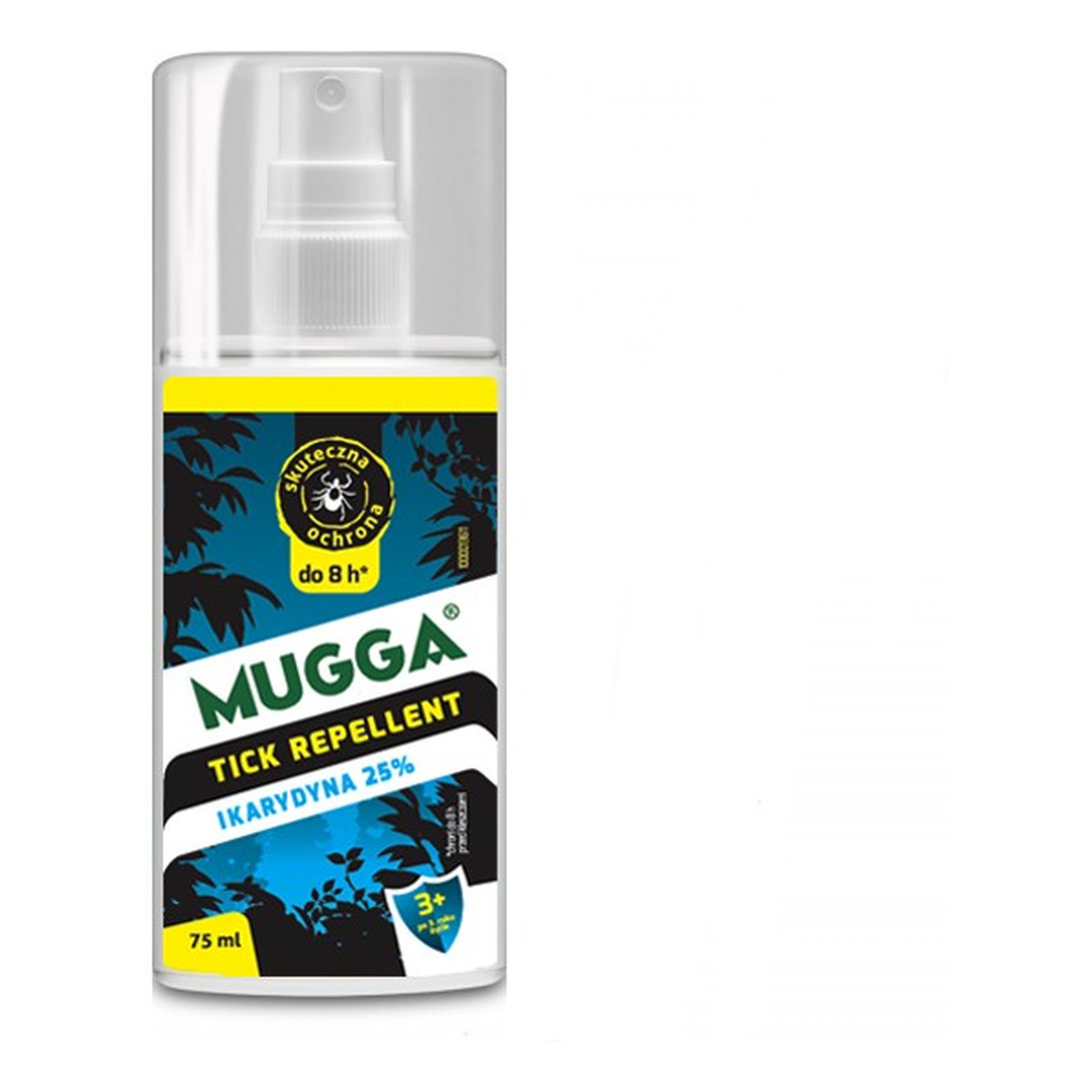 Mugga Spray-mgiełka przeciw kleszczom z ikarydyną 25% 75ml