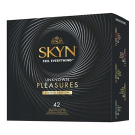 Skyn unknown pleasures limited edition nielateksowe prezerwatywy mix 42szt.