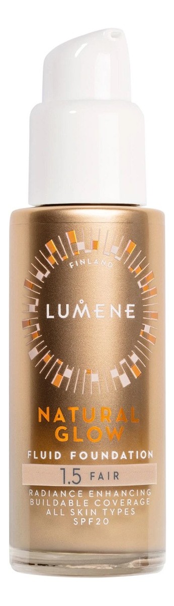 Fluid Foundation SPF20 podkład rozświetlająco - wygładzający