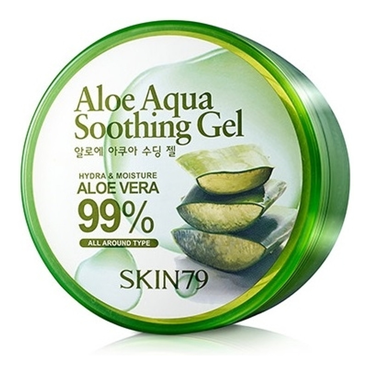 Skin79 Aloe 99% Aqua Żel Łagodzący Aloesowy 300g
