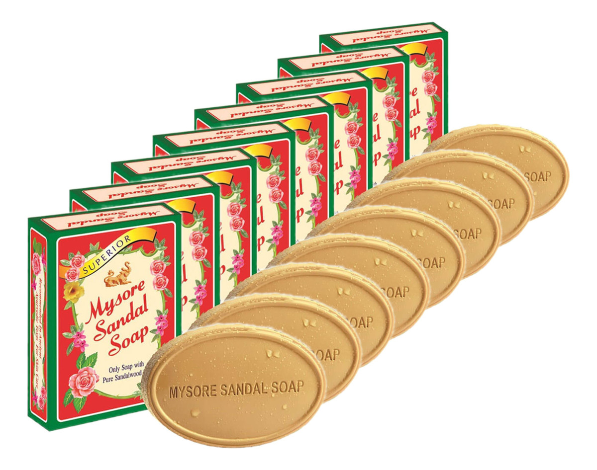 Mydło sandałowe Ajurwedyjskie 8x150g
