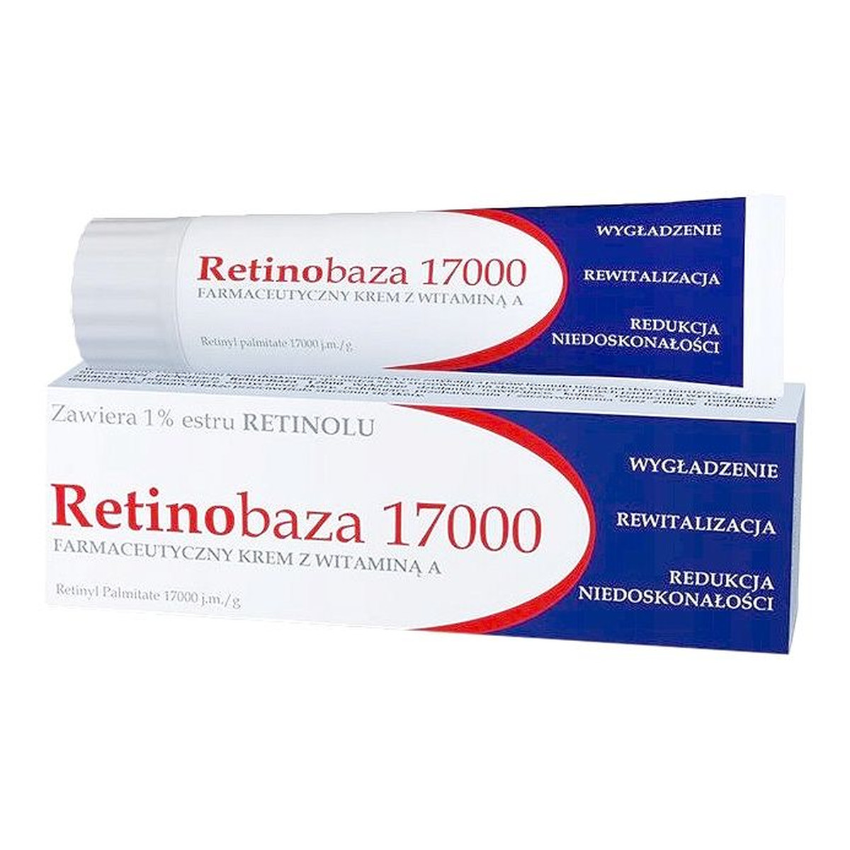 Retinobaza RETINOBAZA 17000 Krem farmaceutyczny z witaminą A 30g