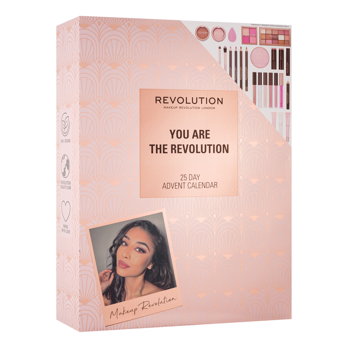 Makeup Revolution Zestaw Świąteczny Kalendarz Adwentowy 25 dni
